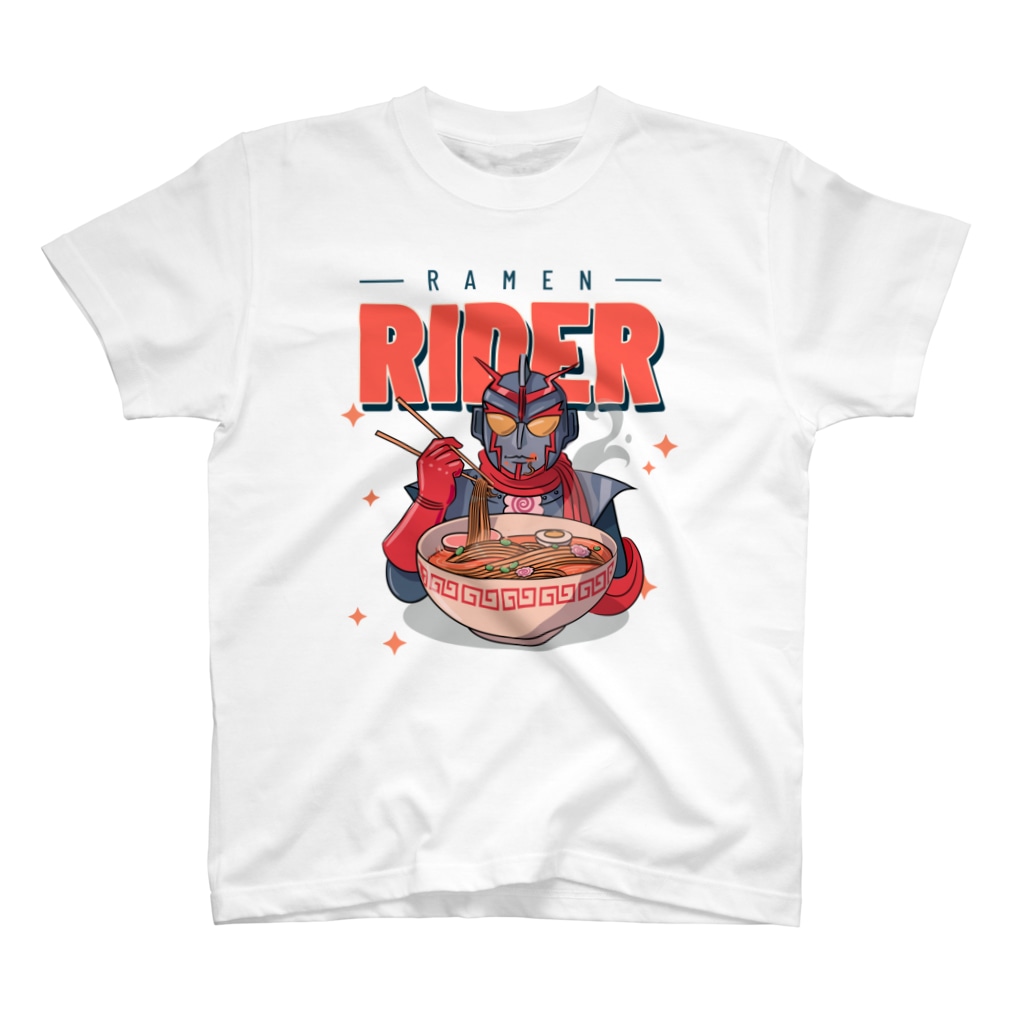 gemgemshopのラーメンライダー Regular Fit T-Shirt