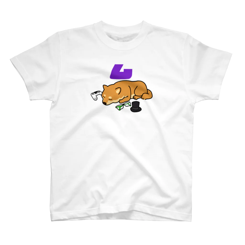 ムネオ@twitch　ファングッズの休憩中の柴犬系実況者　Tシャツ スタンダードTシャツ