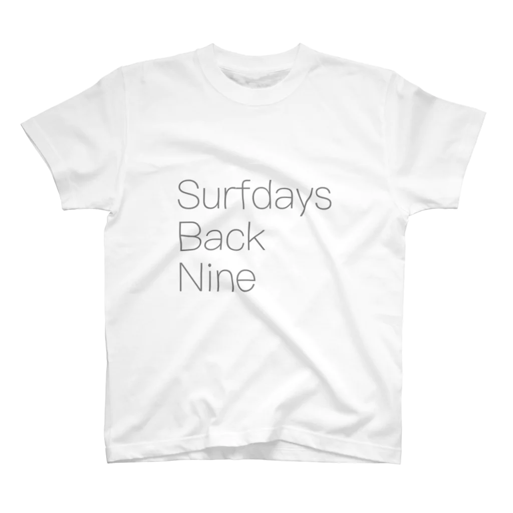 Surfdays apparel&golfのSurfdays Back Nine スタンダードTシャツ