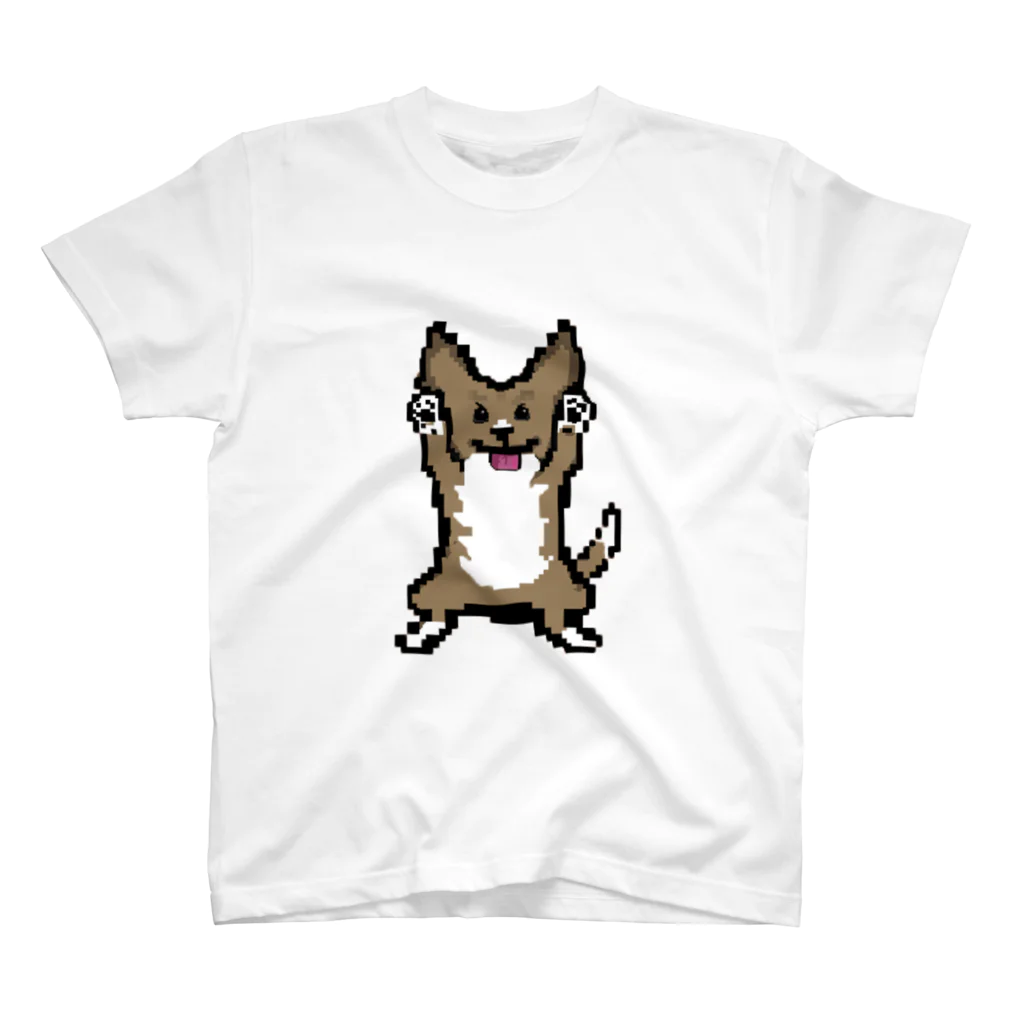 HIKKUNのドット絵コーギー Regular Fit T-Shirt