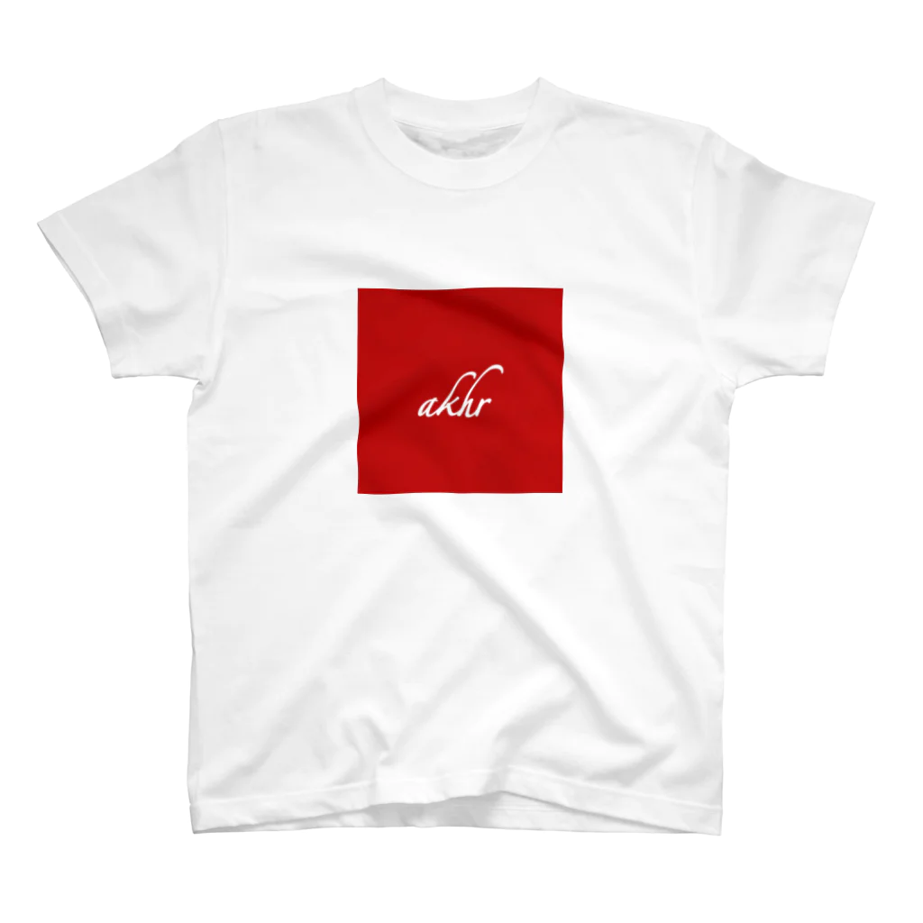 akhrakhrのakhr red Regular Fit T-Shirt