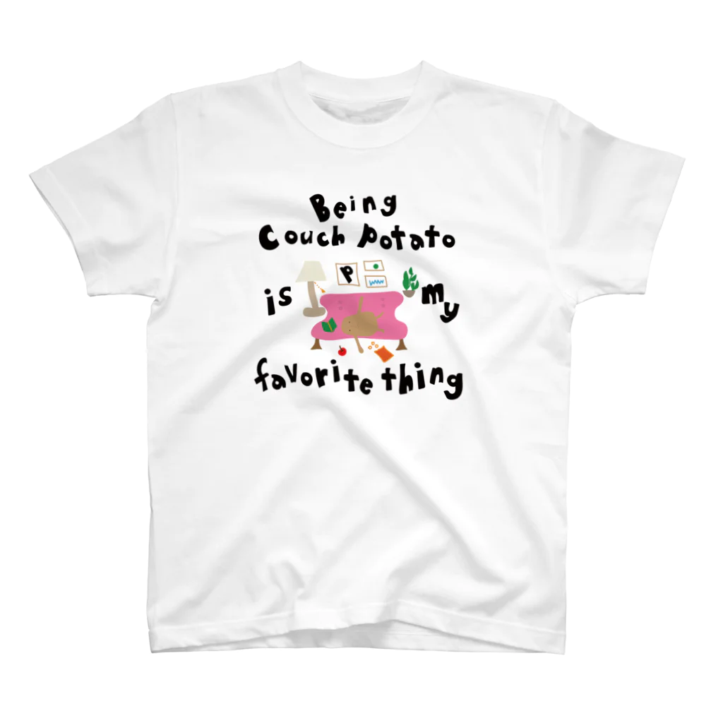 kyuri shopのbeing couch potato  スタンダードTシャツ