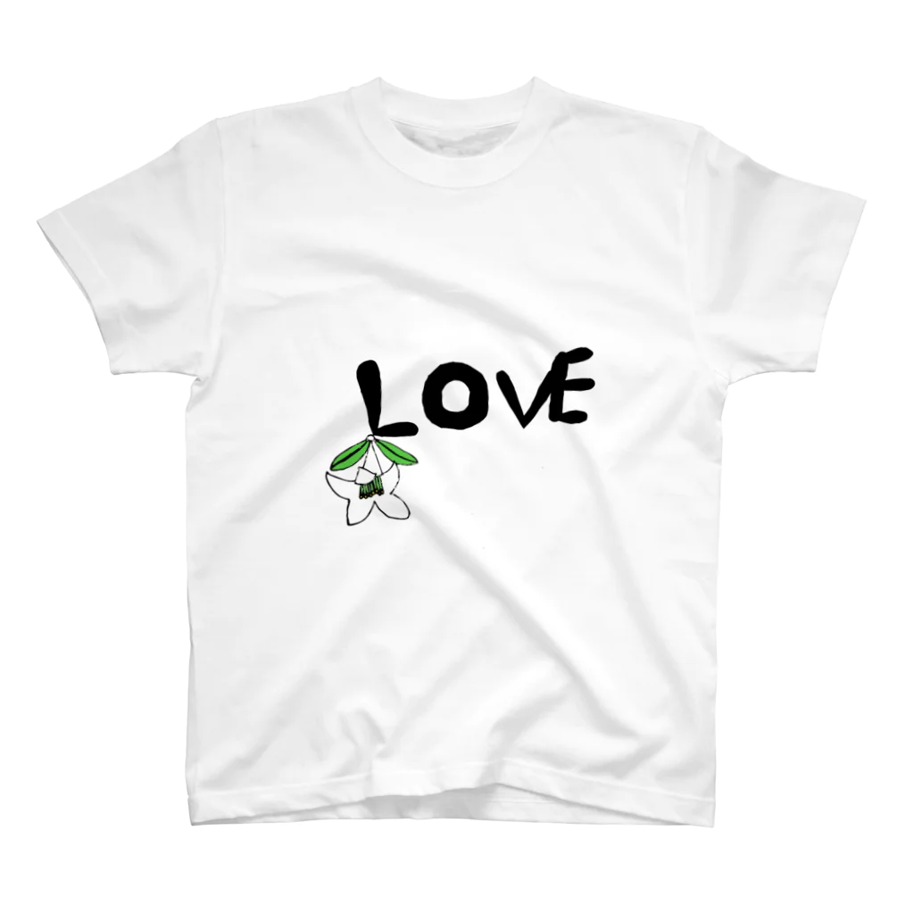 lukanose-kidsのWed-kmr  LOVE  スタンダードTシャツ