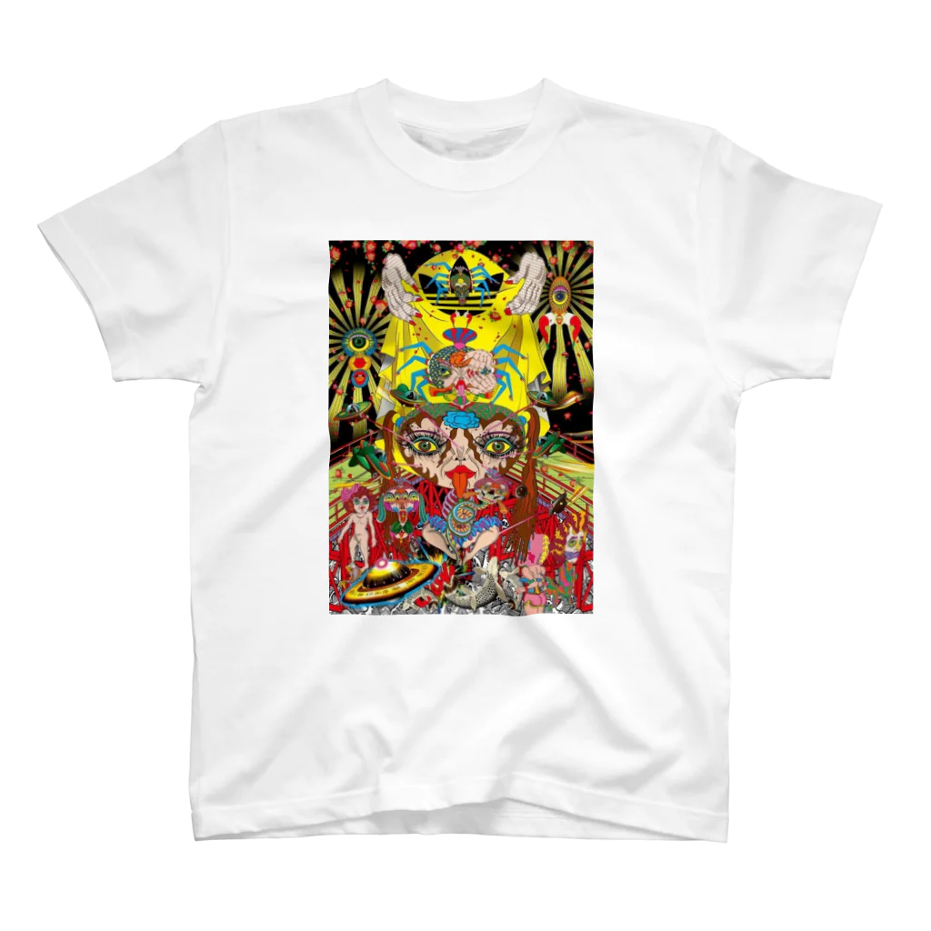 結城”のpsychedelic.2 サイケデリック スタンダードTシャツ