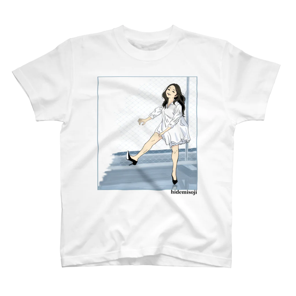 沈ゆうこのhidemisoji スタンダードTシャツ