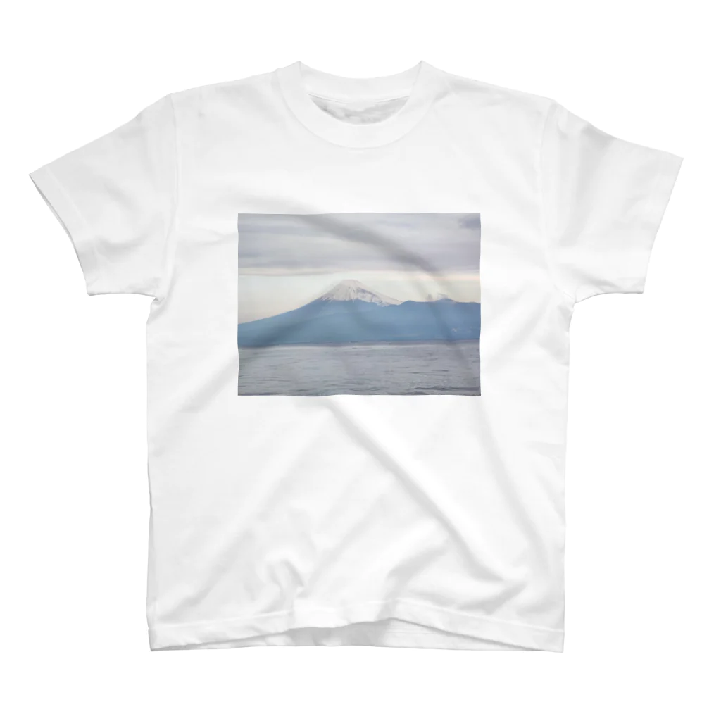 トランプ大統領グッズ　新倉将之の日本の心富士山と海 スタンダードTシャツ