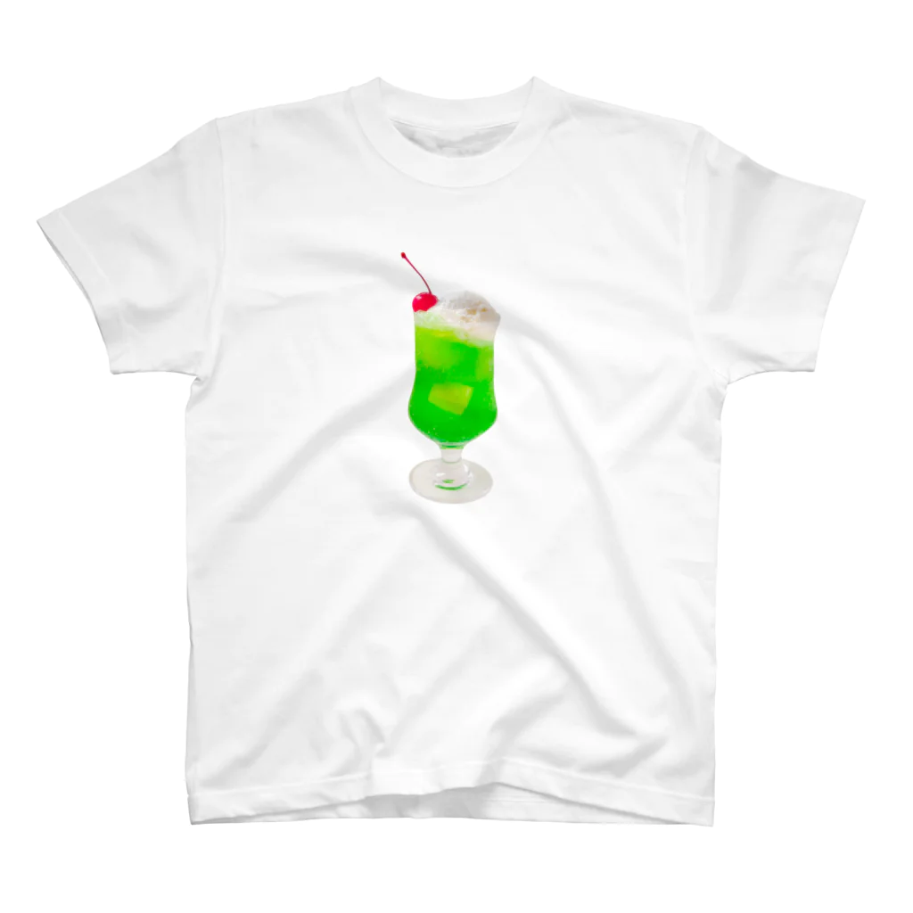 肌色電波の【実写版】 クリームソーダ Regular Fit T-Shirt