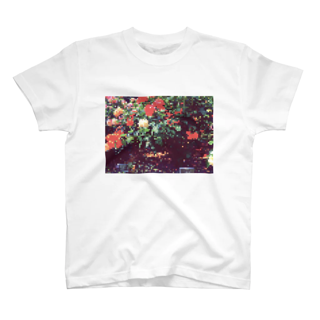 parking_techniqueの植物園の薔薇 Regular Fit T-Shirt