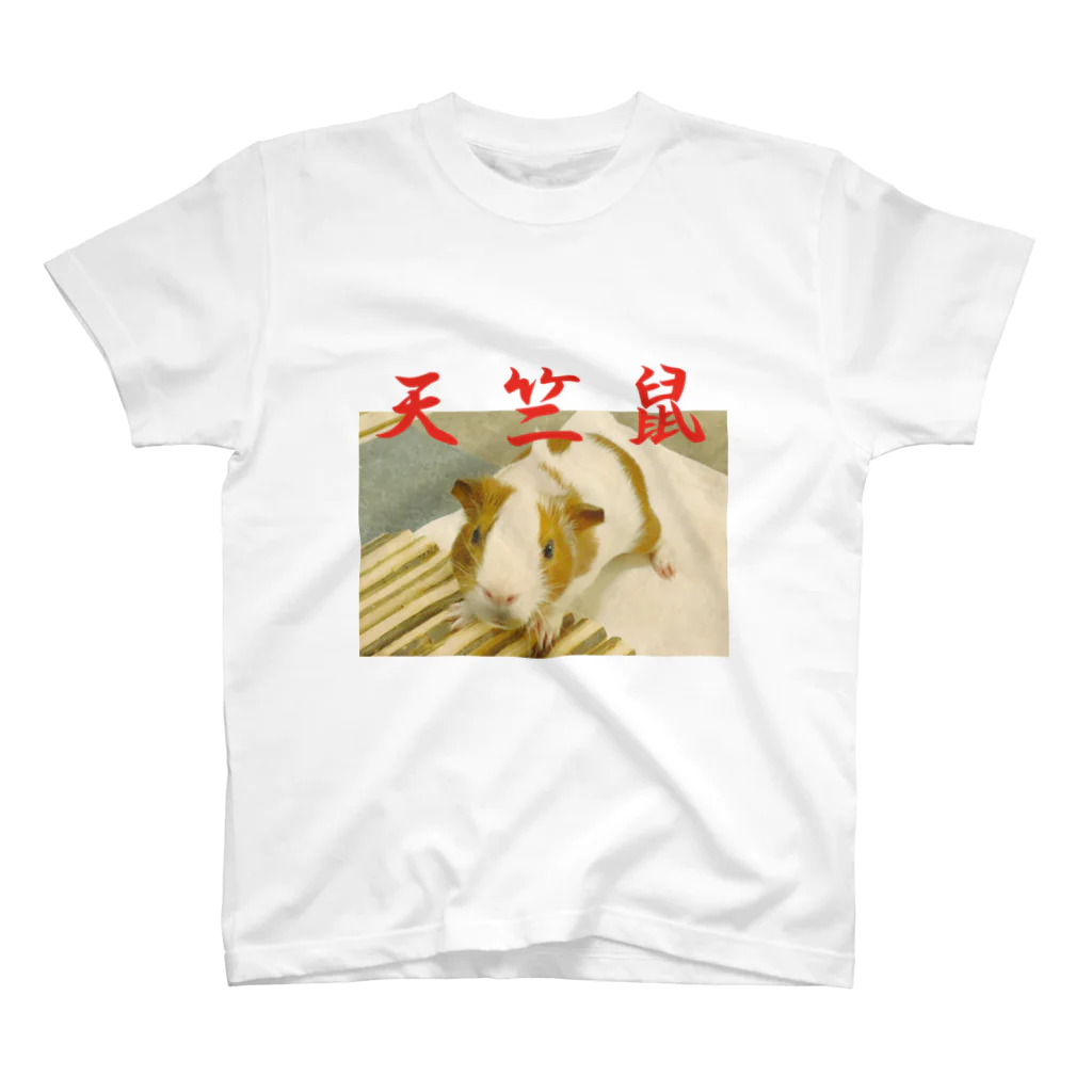 天竺鼠商店の中華風天竺鼠 Regular Fit T-Shirt