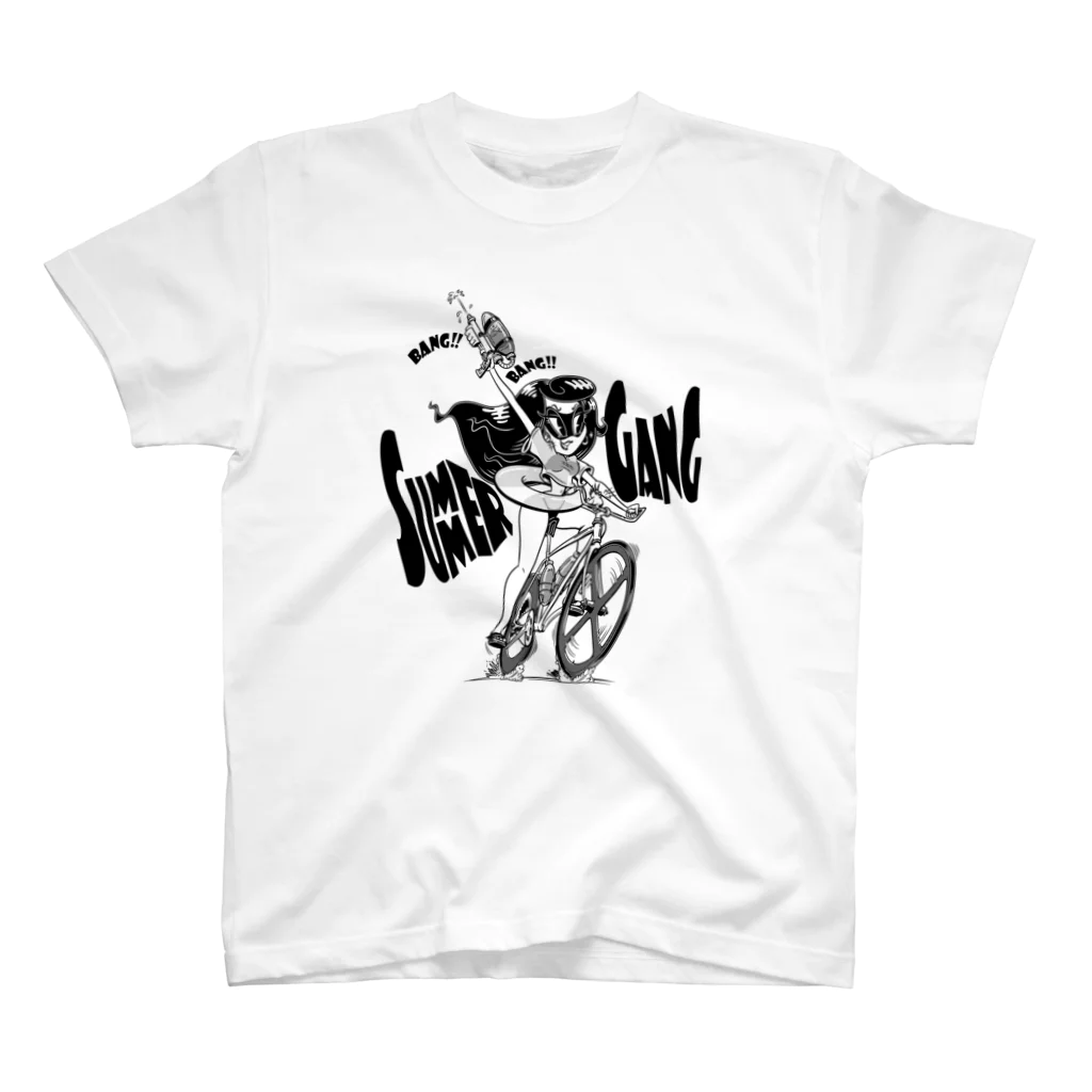 nidan-illustrationの"SUMMER GANG" Regular Fit T-Shirt