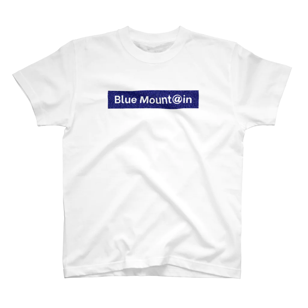あおやま周平オフィシャルグッズのブルーマウンテン・ロゴ スタンダードTシャツ