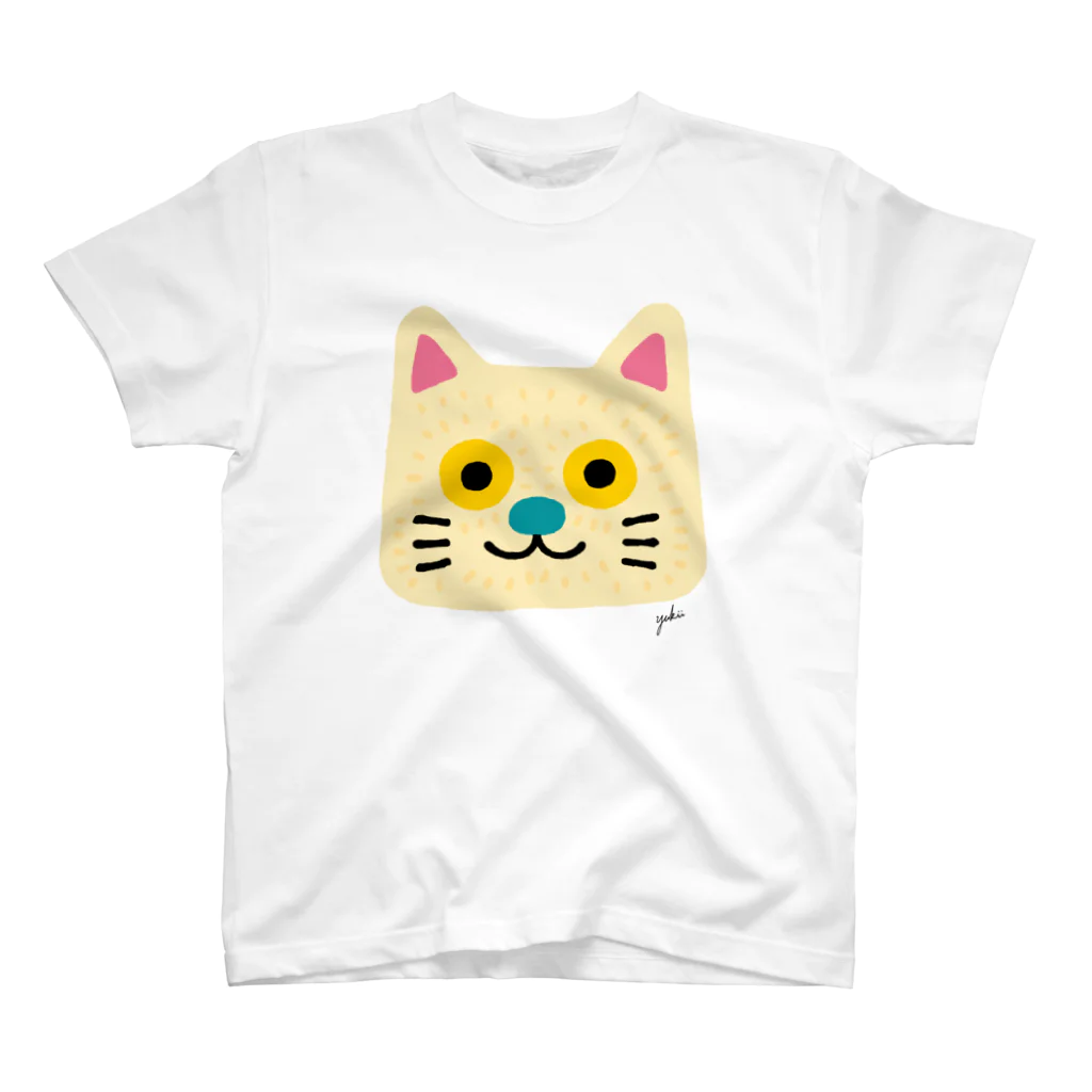 ぽんぽん広場のクリームねこさん スタンダードTシャツ