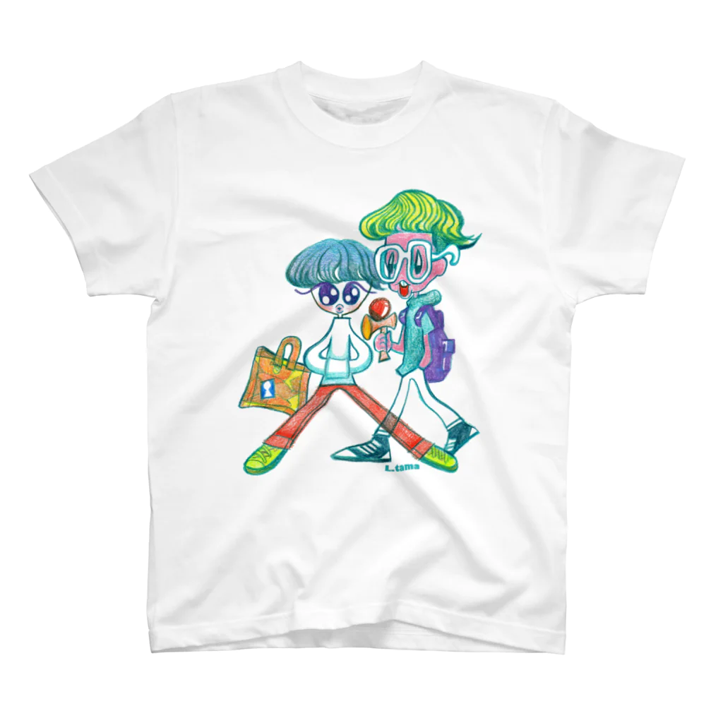 えるたまのけん玉少年 Regular Fit T-Shirt