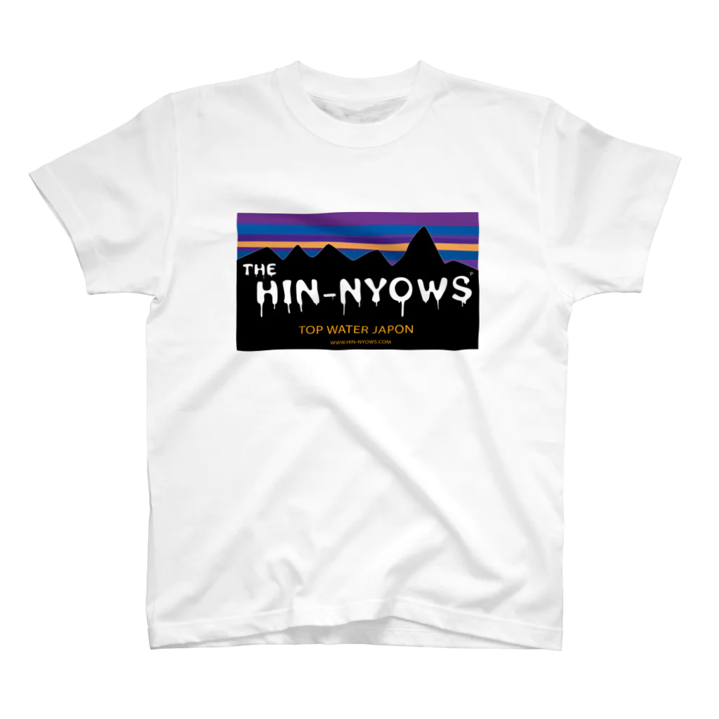 Hin-NyowsのPWWW.HIN-NYOWS.COMTOP WATER JAPON スタンダードTシャツ