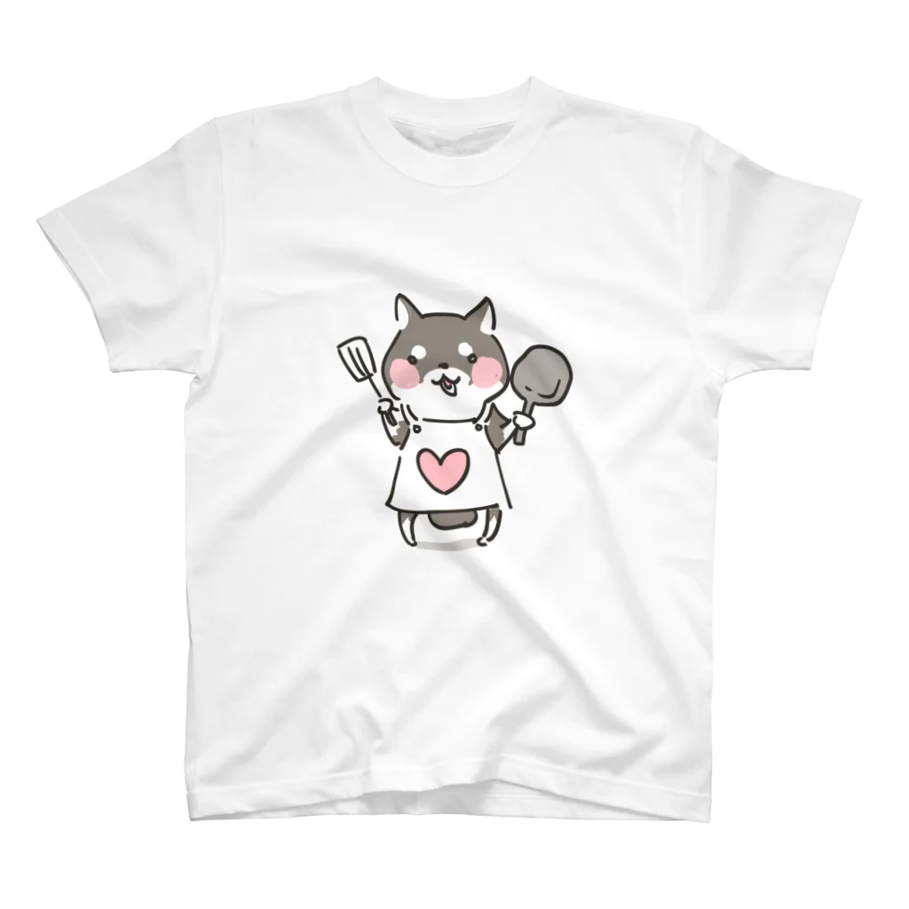 さくらとそらクリエイティブのシンプル　しばちゃん スタンダードTシャツ