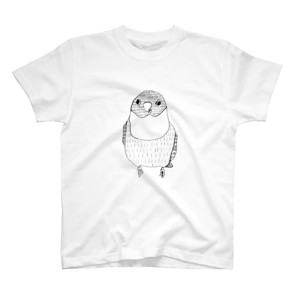 CHUNのボタンインコ スタンダードTシャツ