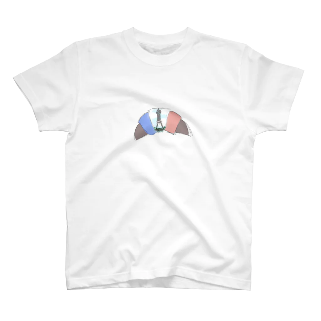 ともハピのフランスパン スタンダードTシャツ