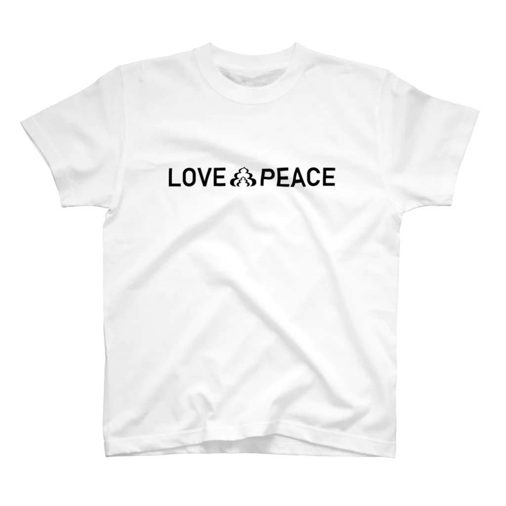 LOVE 💩 PEACEのLOVE💩PEACE ”CLASSIC” スタンダードTシャツ