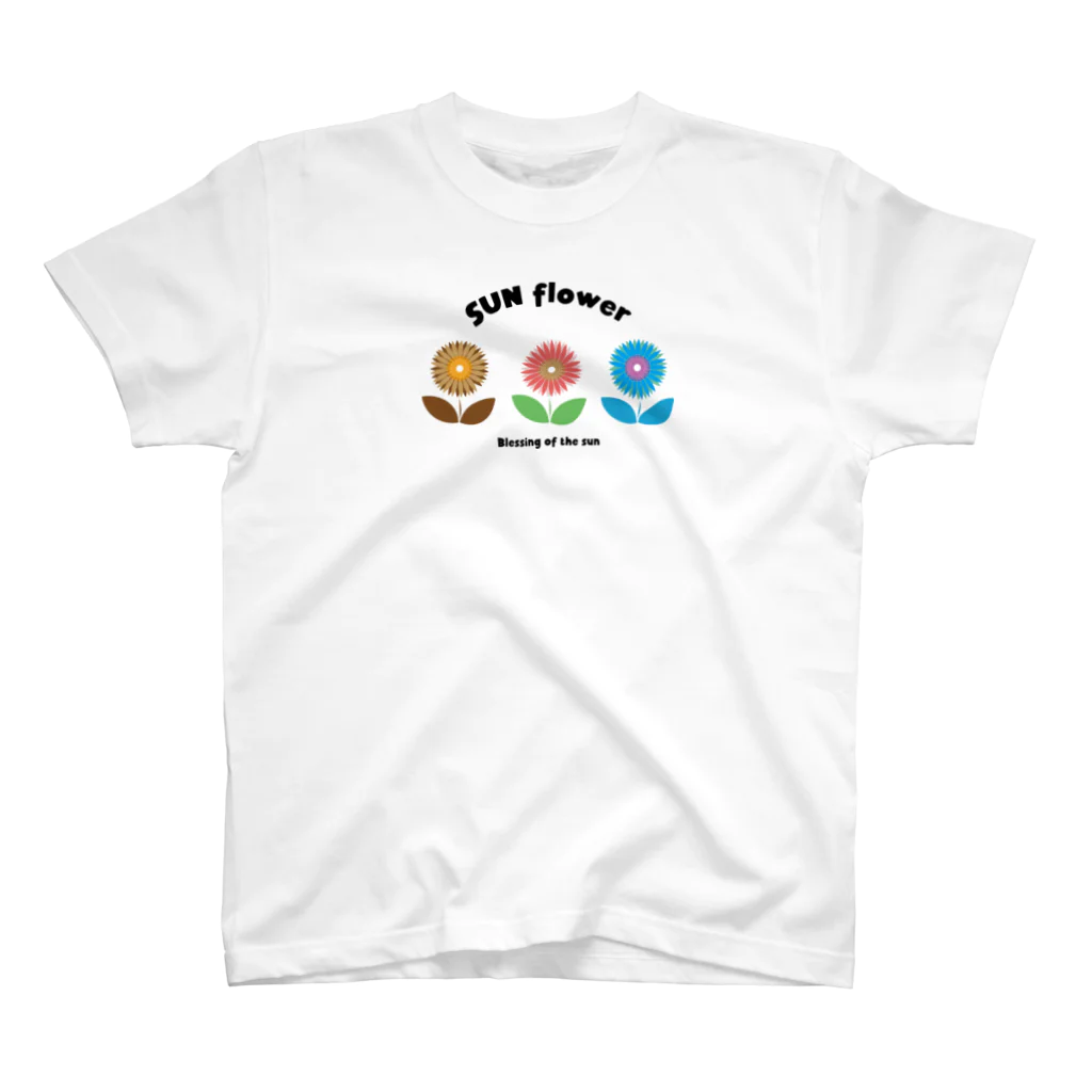 Sproutの太陽の花🌻ひまわり スタンダードTシャツ