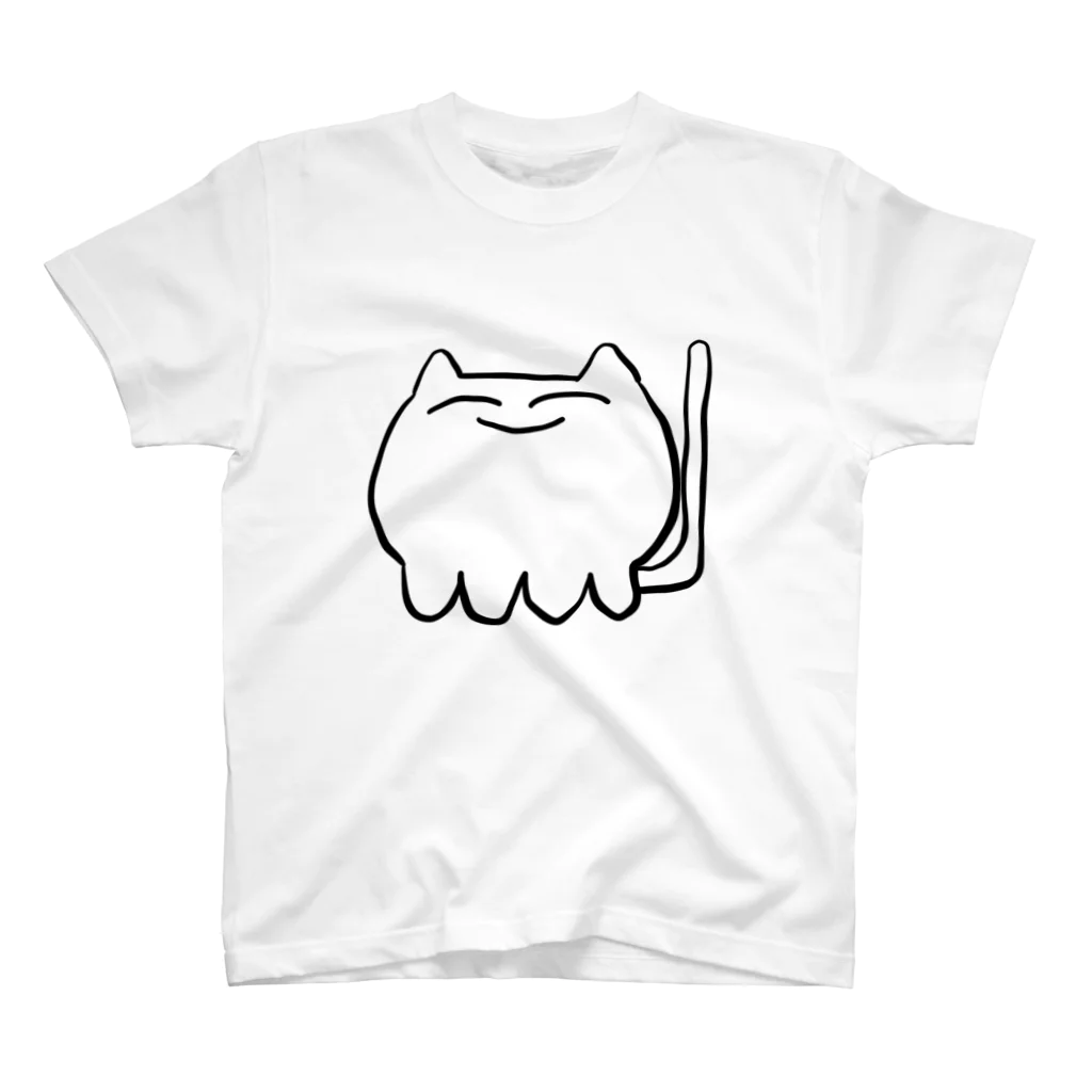 ほほえみ大臣のほほえみねこ スタンダードTシャツ