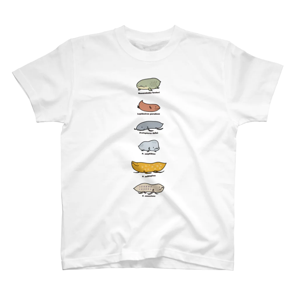 幻想水系branch　byいずもり・ようのFish or Newt? (reprise) スタンダードTシャツ