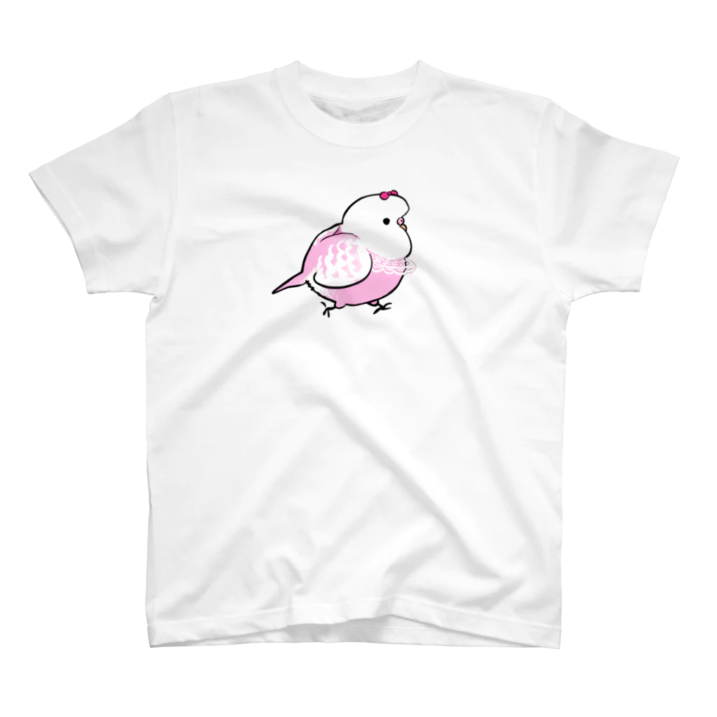 SHOPユリココズの恋するセキセイインコ スタンダードTシャツ