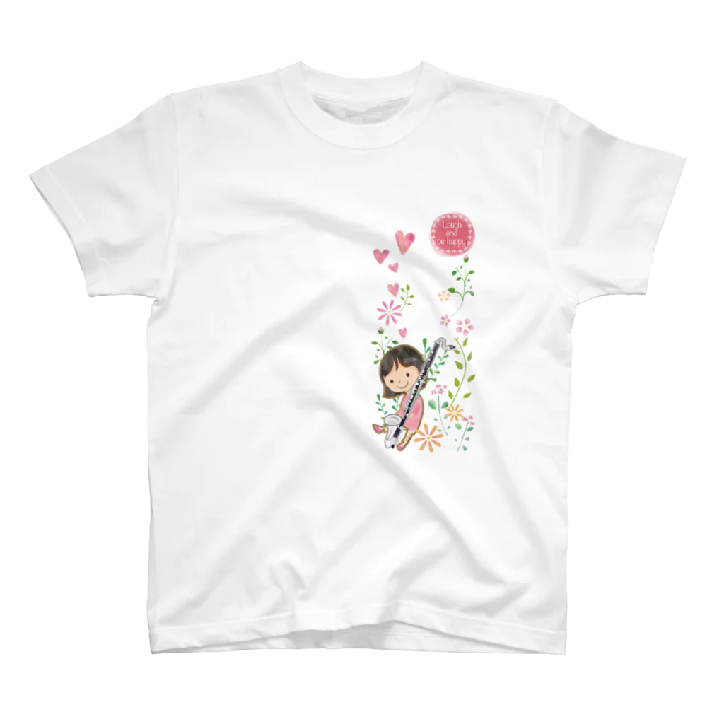 ayapicのバスクラLoveな女の子 Regular Fit T-Shirt