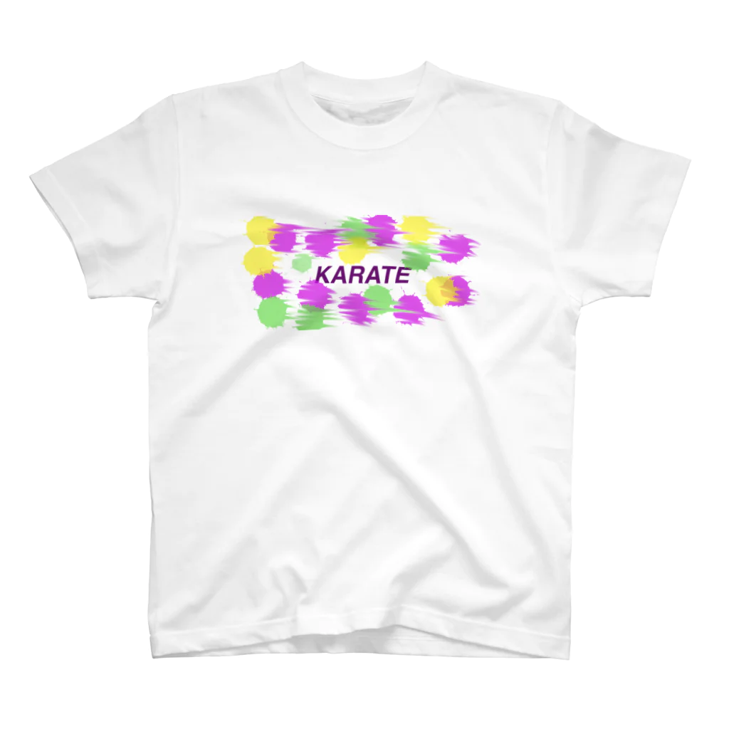 空手好きのチコの空手ドットKARATE スタンダードTシャツ