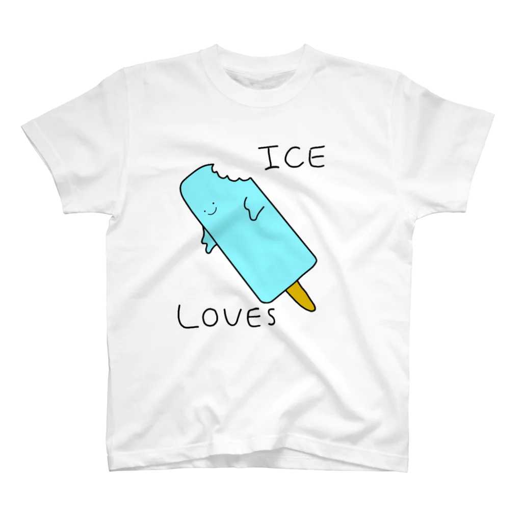 kitchenのアイスを愛すシャツ スタンダードTシャツ