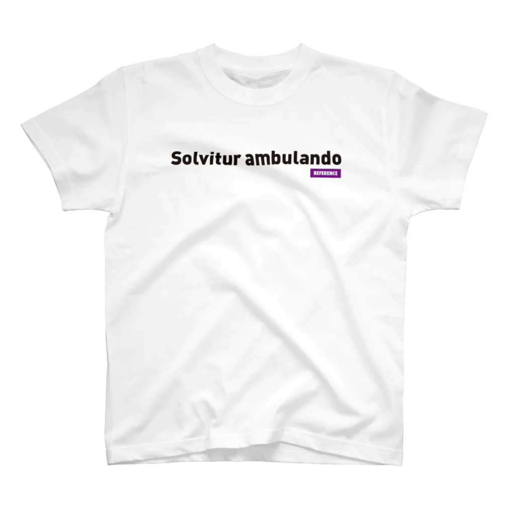エルデプレスの[REFERENCE] Solvitur ambulando スタンダードTシャツ