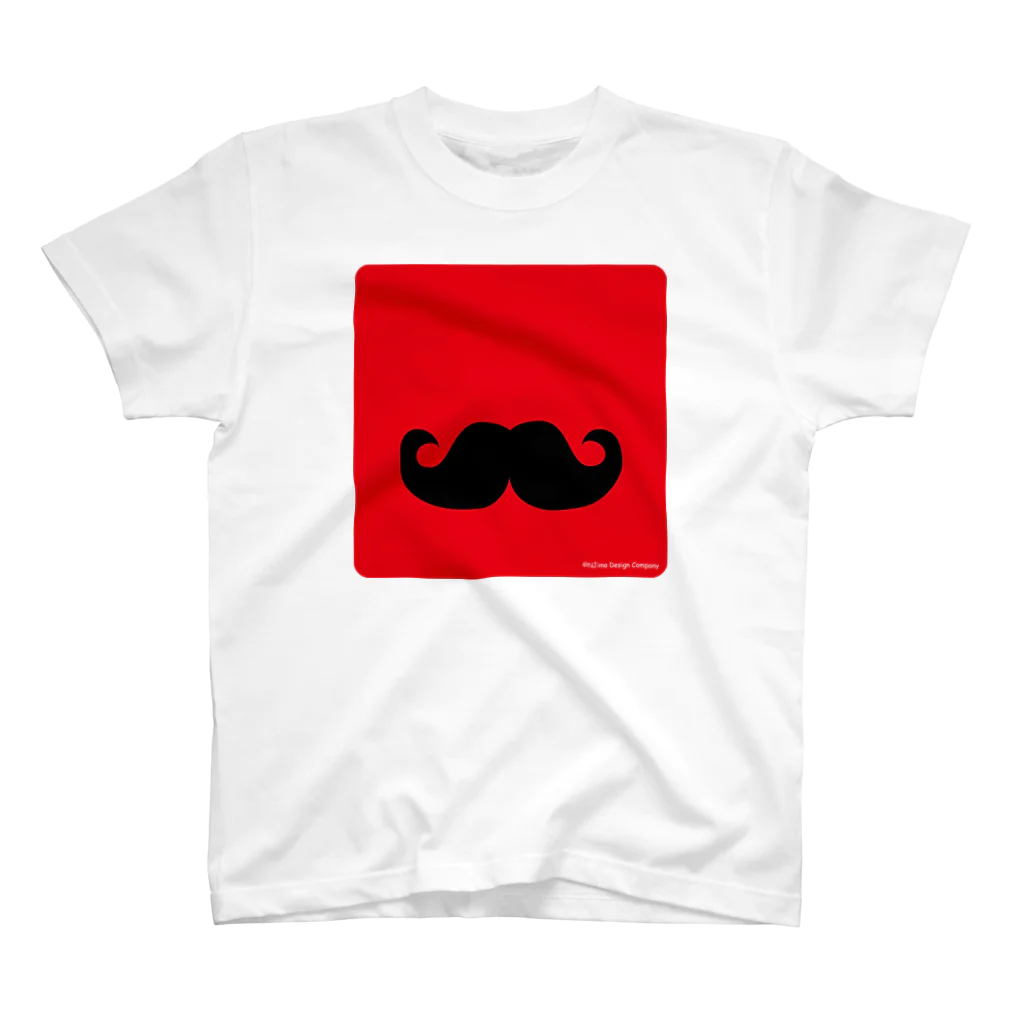 NJima_design_companyのmoustache スタンダードTシャツ