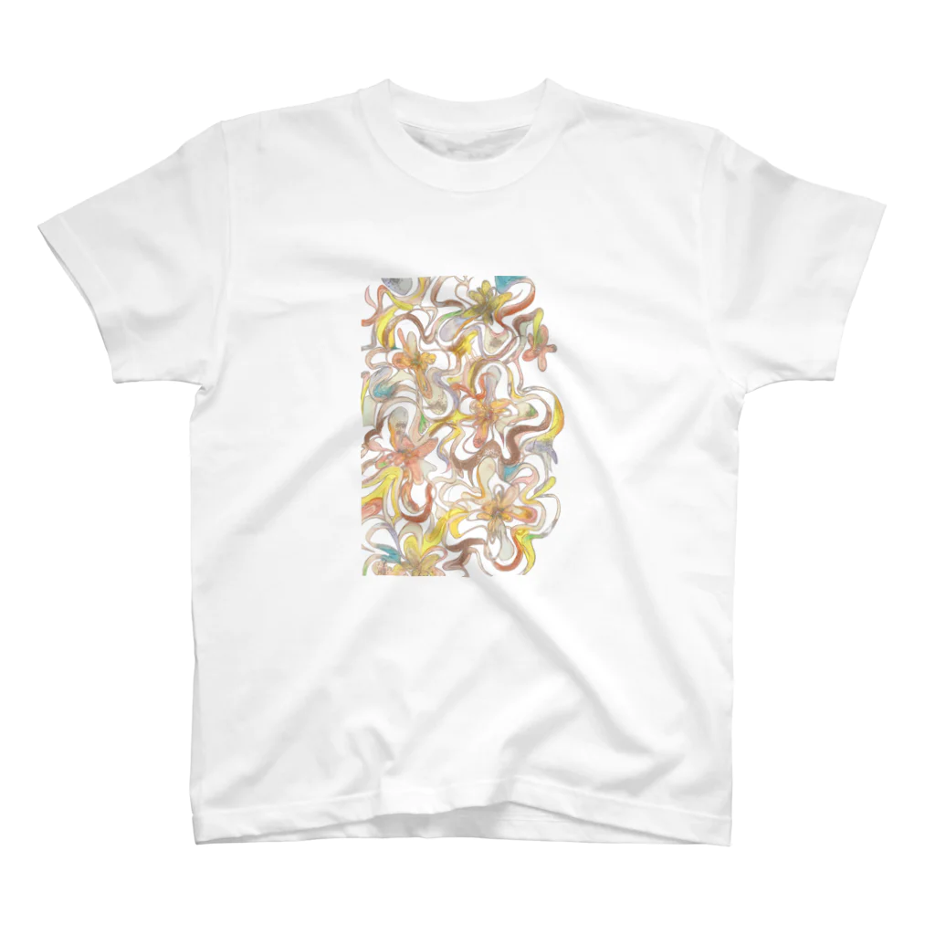 ichiYuのflower park baked スタンダードTシャツ