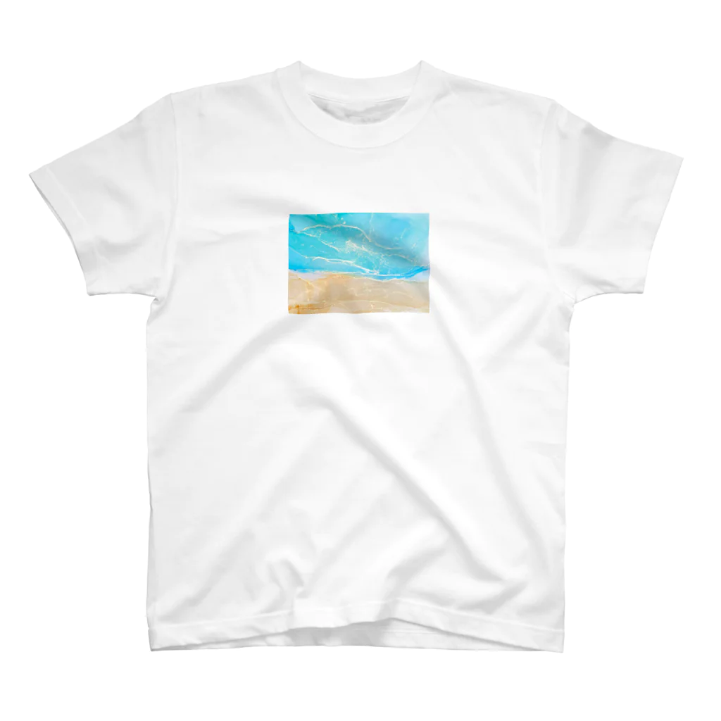 Orsetto.Kana.ArtのBeach Regular Fit T-Shirt