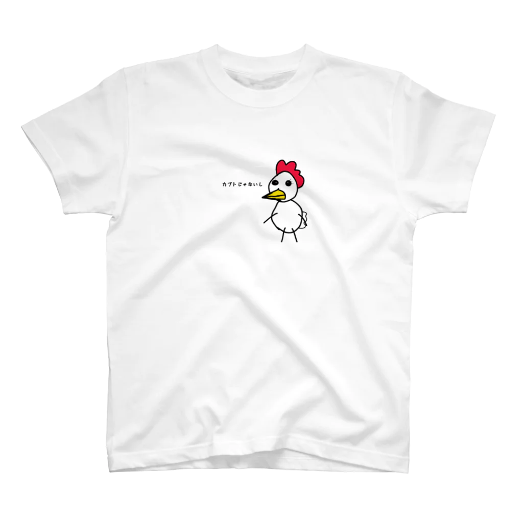 cardboardartzのニワトリの林さん Regular Fit T-Shirt