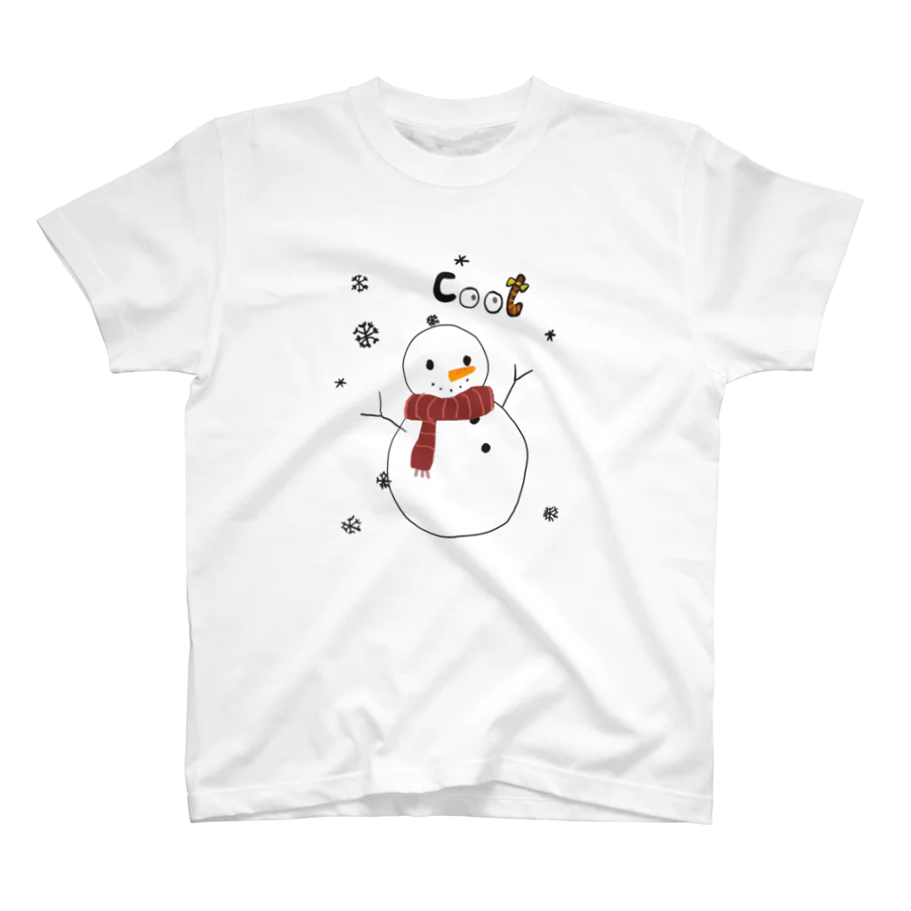 KakkuのSnown Snown Snowman スタンダードTシャツ