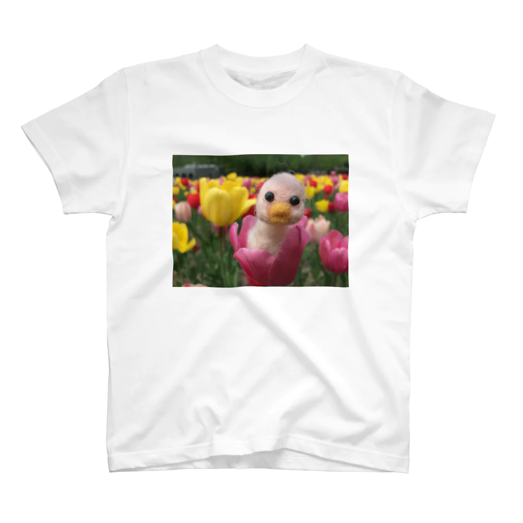 花の花鳥 Regular Fit T-Shirt