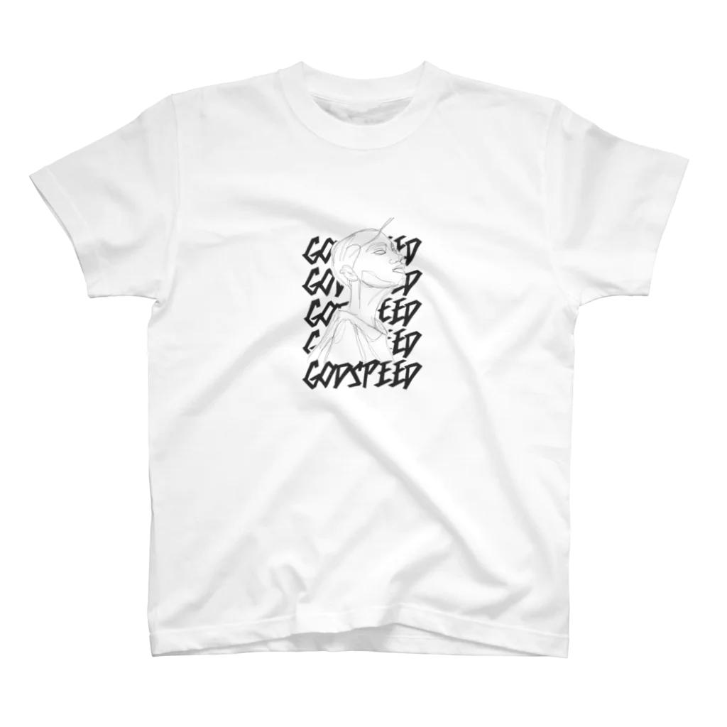 ponchiiのGODSPEED-02 Regular Fit T-Shirt