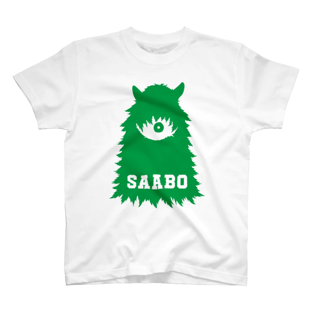 SAABOのSAABO_FUR_ForestMan_L_G スタンダードTシャツ