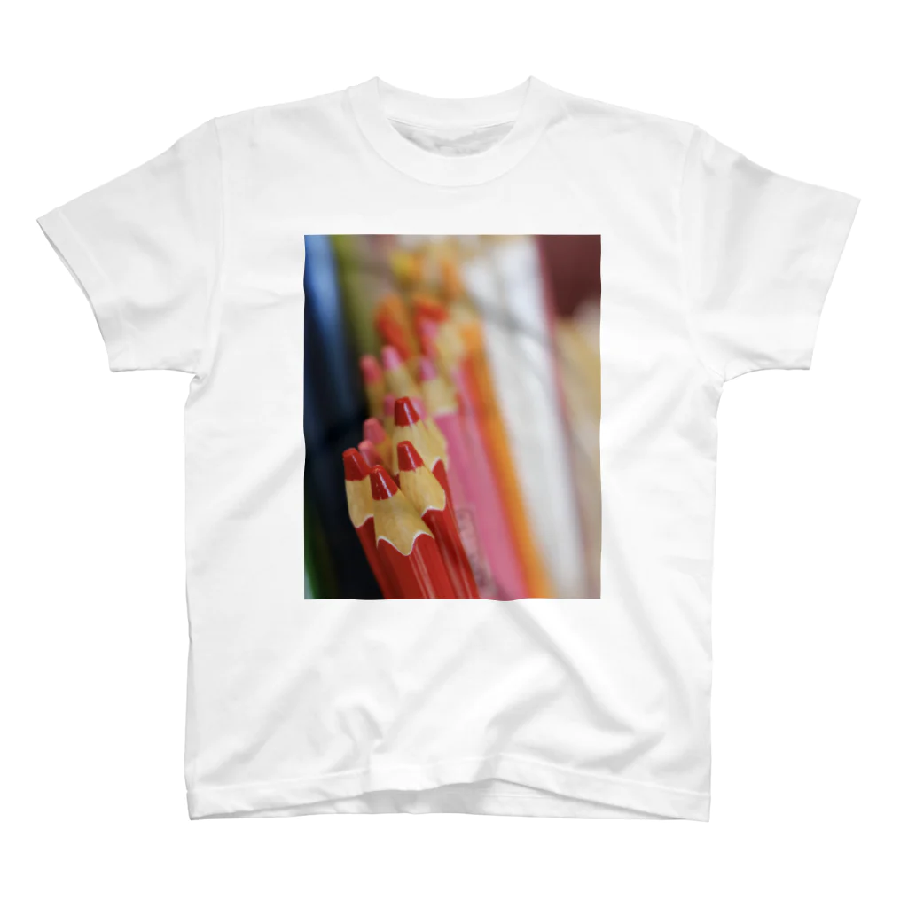 こんぺいとう✩*.ﾟの色えんぴつの虹色 スタンダードTシャツ