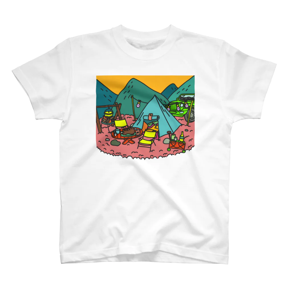 よもぎたけのこのキャンプ　秋 Regular Fit T-Shirt