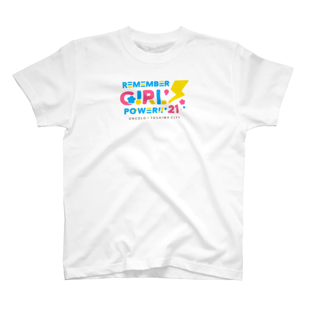 Remember Girl's Power!!2021のLOGO T COLOR スタンダードTシャツ