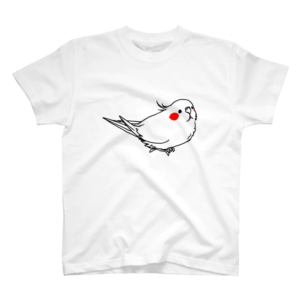 one-naacoのオカメインコ スタンダードTシャツ