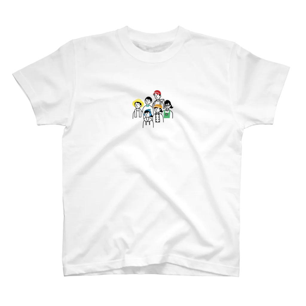 複業カレッジのTシャツ_複業カレッジメインキャラクター Regular Fit T-Shirt