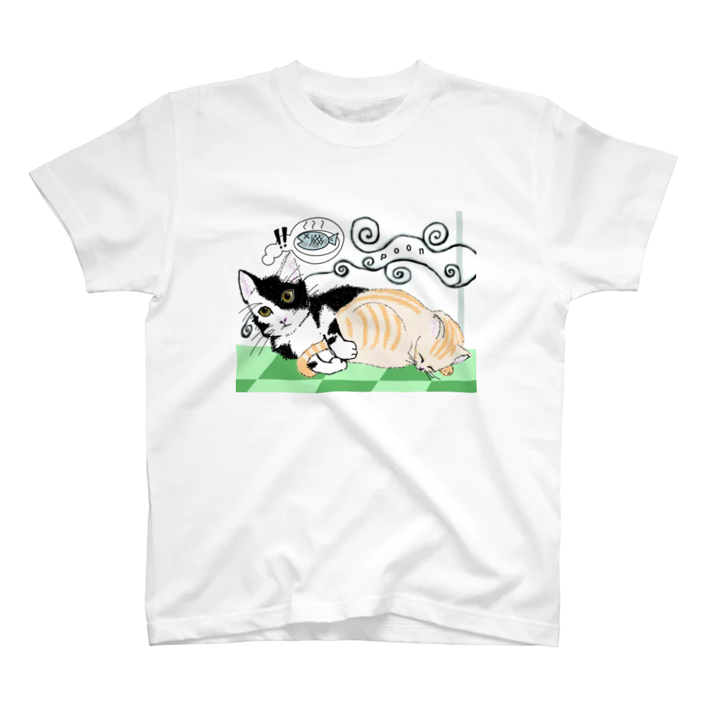 Karyu-R3のPoon(The smell of fish ) スタンダードTシャツ