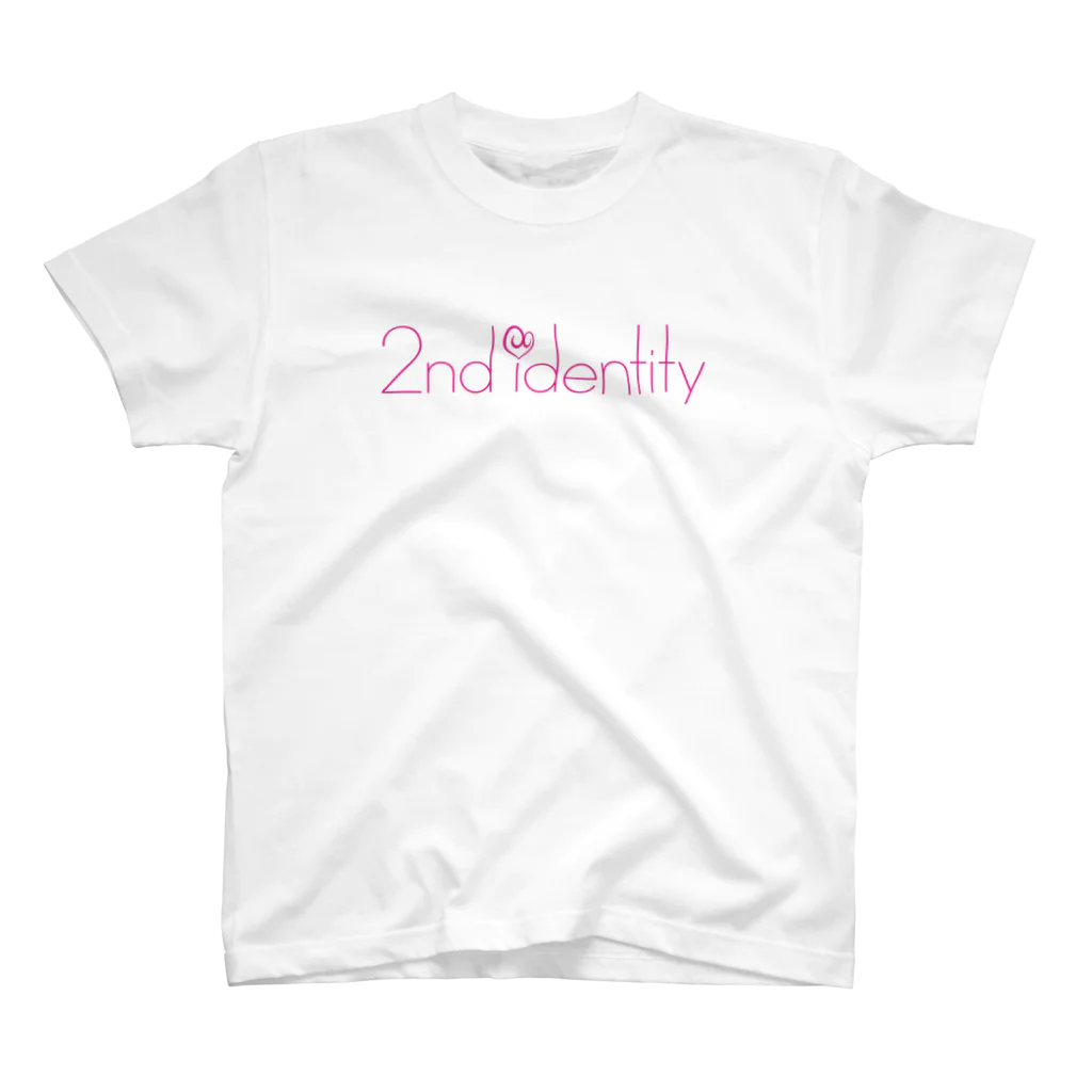 2nd Identityの2nd identityロゴ Regular Fit T-Shirt