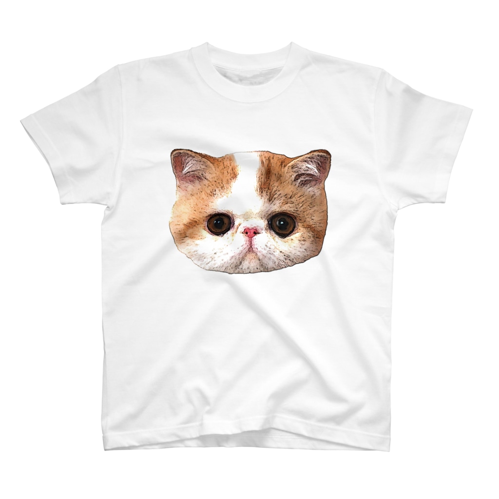 エキゾチックショートヘア Fabergeのスタンダードtシャツ通販 Suzuri スズリ