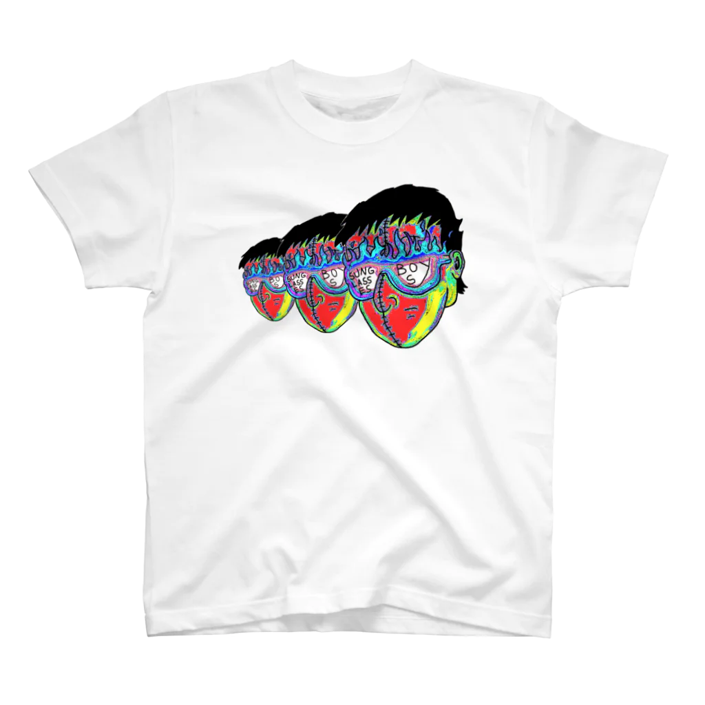 Sunglassesboys®︎のSunglassesBoys T-shirt✈︎  "Blur" Regular Fit T-Shirt
