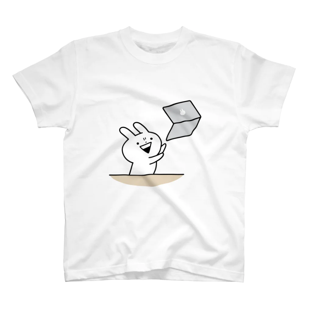 Mintoキャラクターストアのうさぎゅーん！おしごとポーイ スタンダードTシャツ