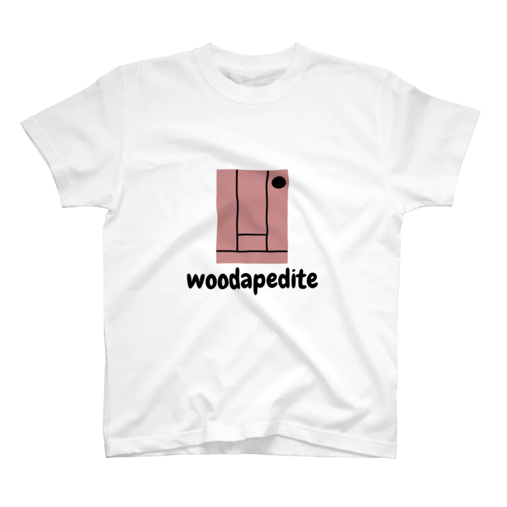 woodapedite Fukuoka shopのminimatou hanabue スタンダードTシャツ