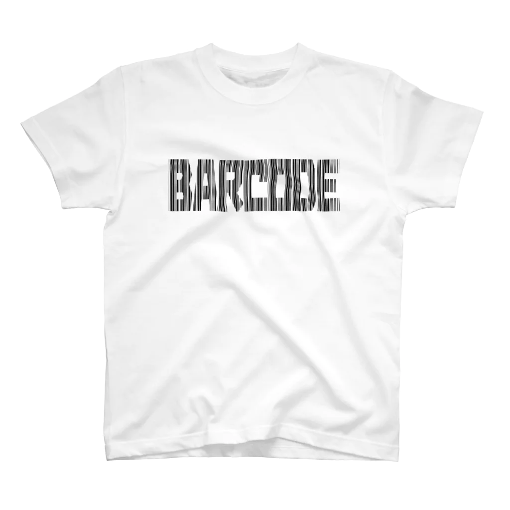 Ａ’ｚｗｏｒｋＳのBARCODE(英字＋１シリーズ) スタンダードTシャツ